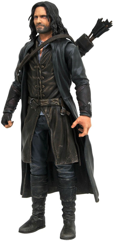 Diamond select il signore degli anelli - aragorn - action figure 18cm