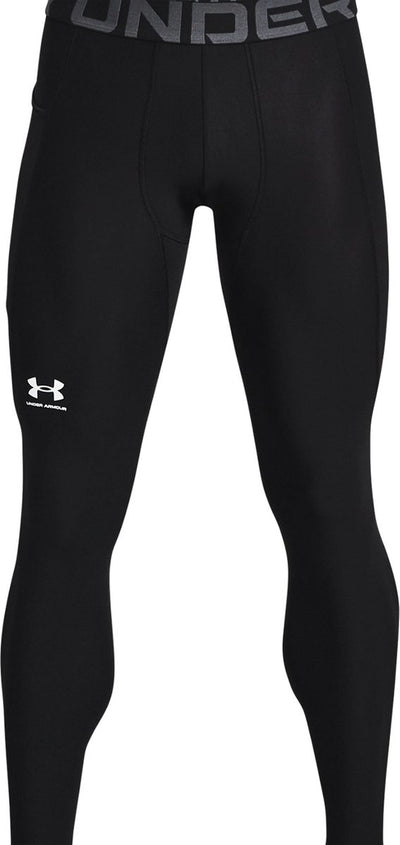 Pantaloni sportivi da uomo Under Armour UA HG Armor Leggings-BLK - Nero - Bianco