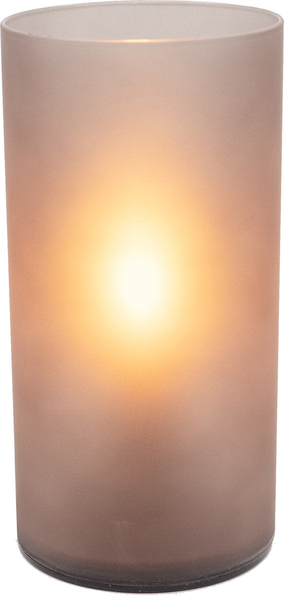 Lampada da tavolo Eglo geo - e14 - 20 cm - grigio fumo nero