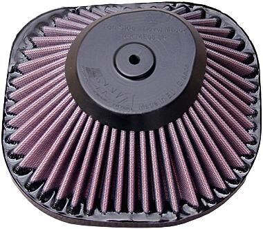 Reemplazo de carreras de filtro de aire de ADN reemplazable. Filtro de aire negro
