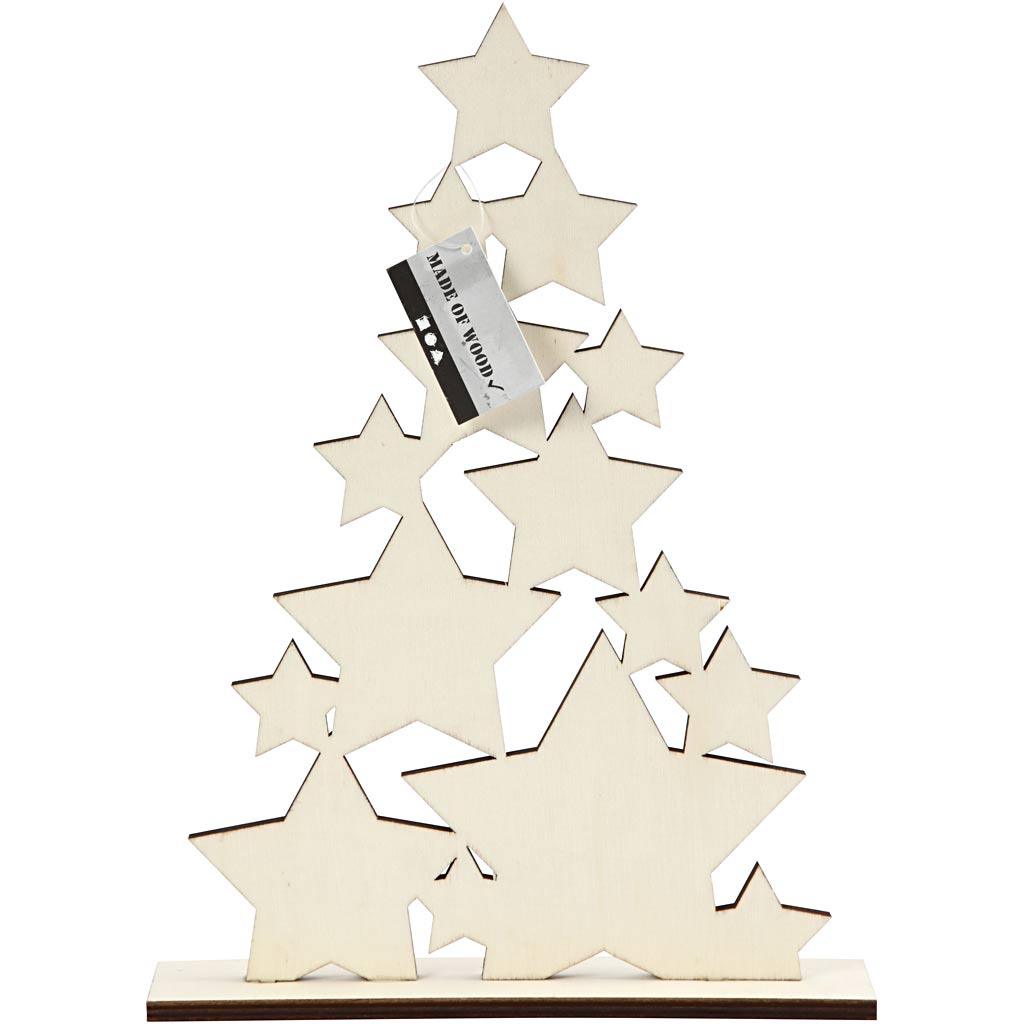 Árbol de Navidad de madera