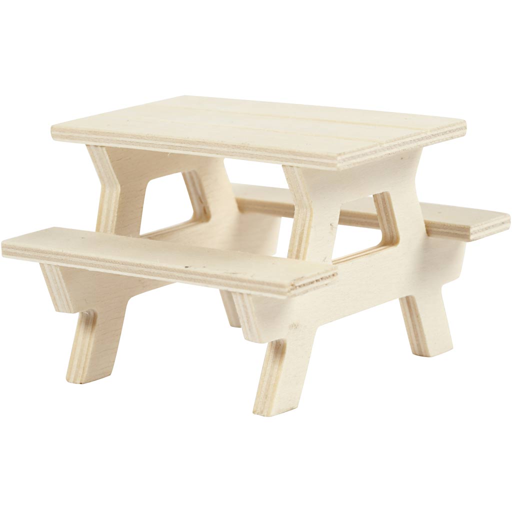 Creative Company Wooden Mini Picnic Tavolo