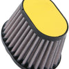 Filtro de aire de ADN Sport Filtro de aire de cuero Top Sport 100 x 75 mm amarillo