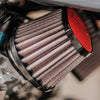 Dna sportluftfilter leather top sport air filter 100 x 75mm brown