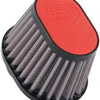 Dna sportluftfilter leather top sport air filter 100 x 75mm red