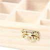 Creative Company Wooden Box con coperchio in vetro e 10 scomparti