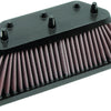 Dna vervangbaar luchtfilter racing replac. air filter black