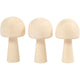 Creativ Company Wooden Mushroom, 3er.