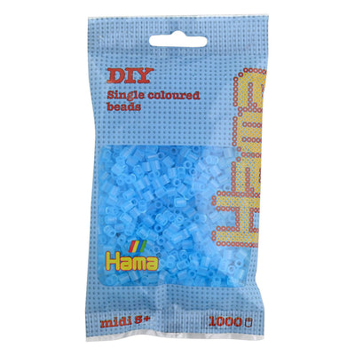 Hama Iron Beads Aqua Transparent (073), 1000.