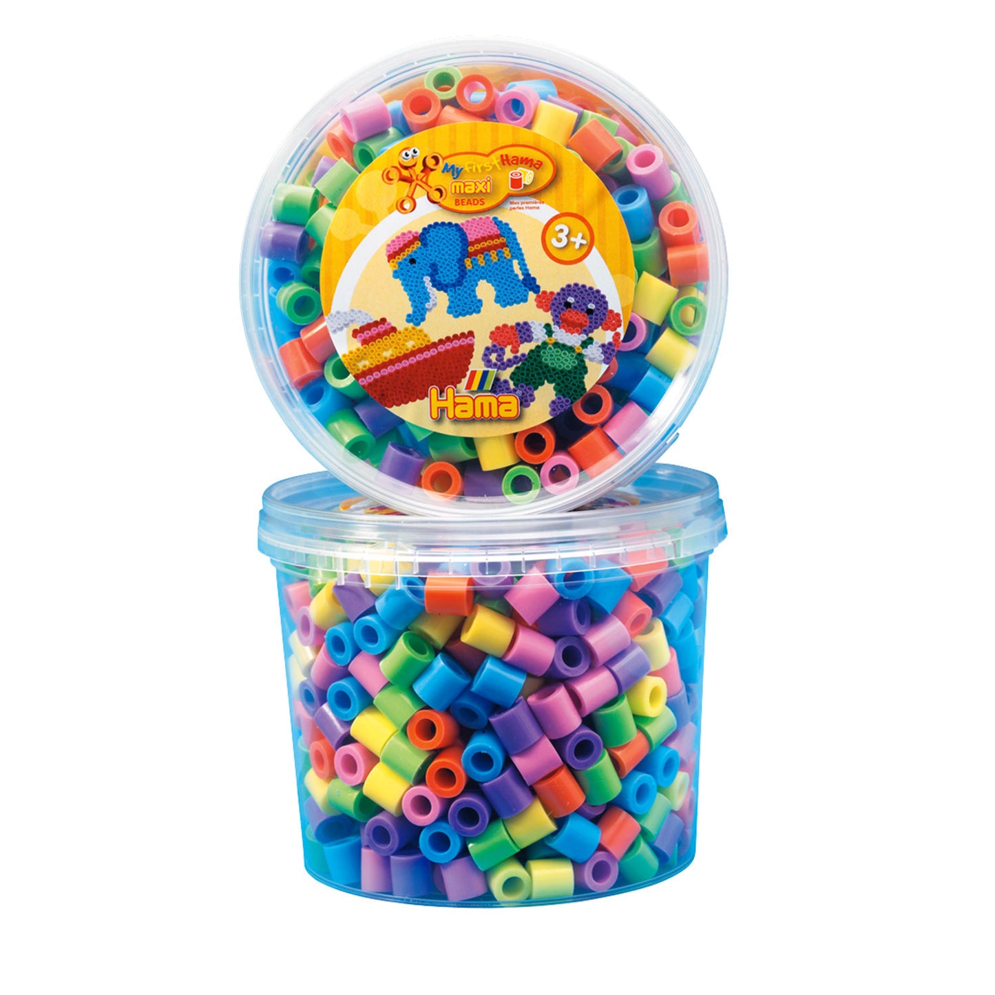 Hama Iron Beads Maxi en Bak Pastelmix (050), 600º.