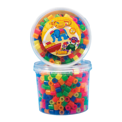 Hama Iron Beads Maxi en Bak Neonmix (051), 600º.