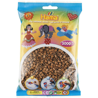 Hama String Bead Mix Noga Bruin (201-76), 3000.