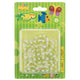 Placas de cuentas de hierro hama maxi mariposa cuadrada