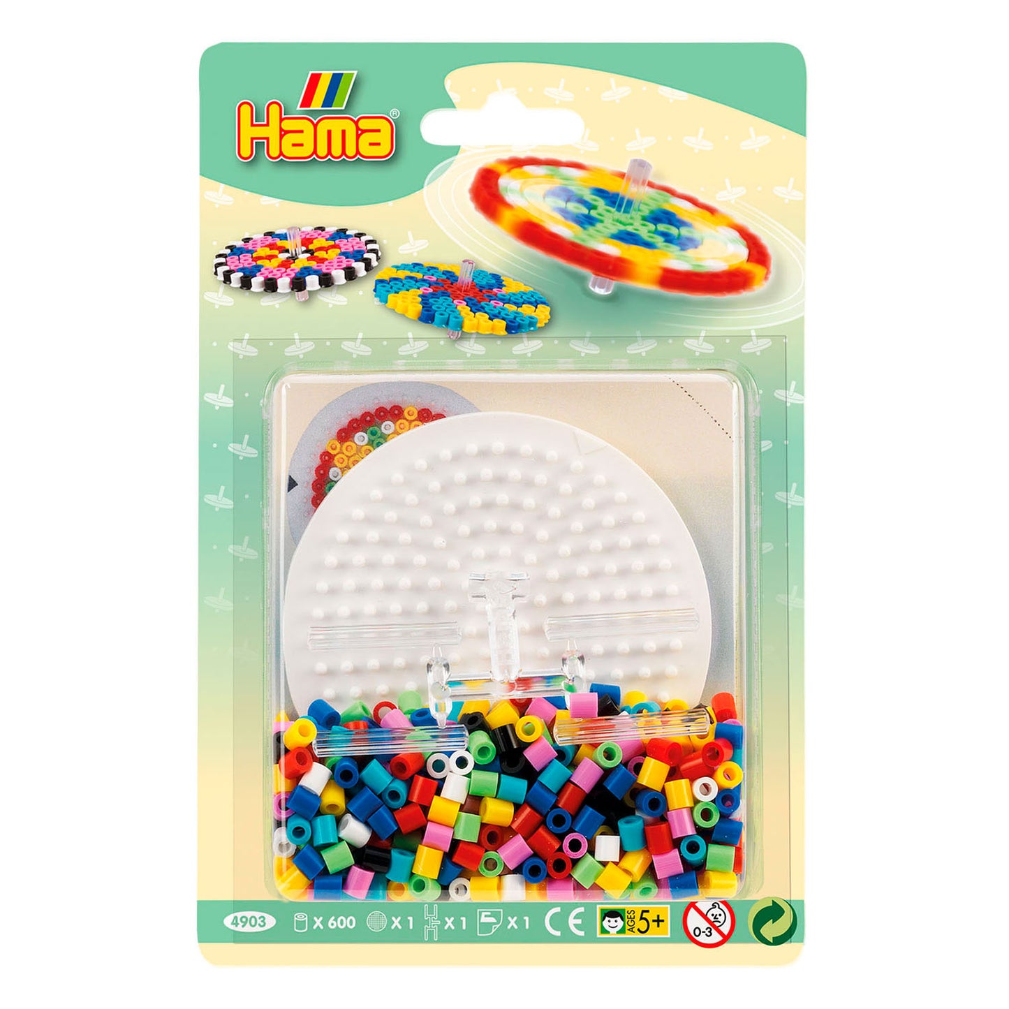 Hama Irrating Bead Set Tol, 600st.