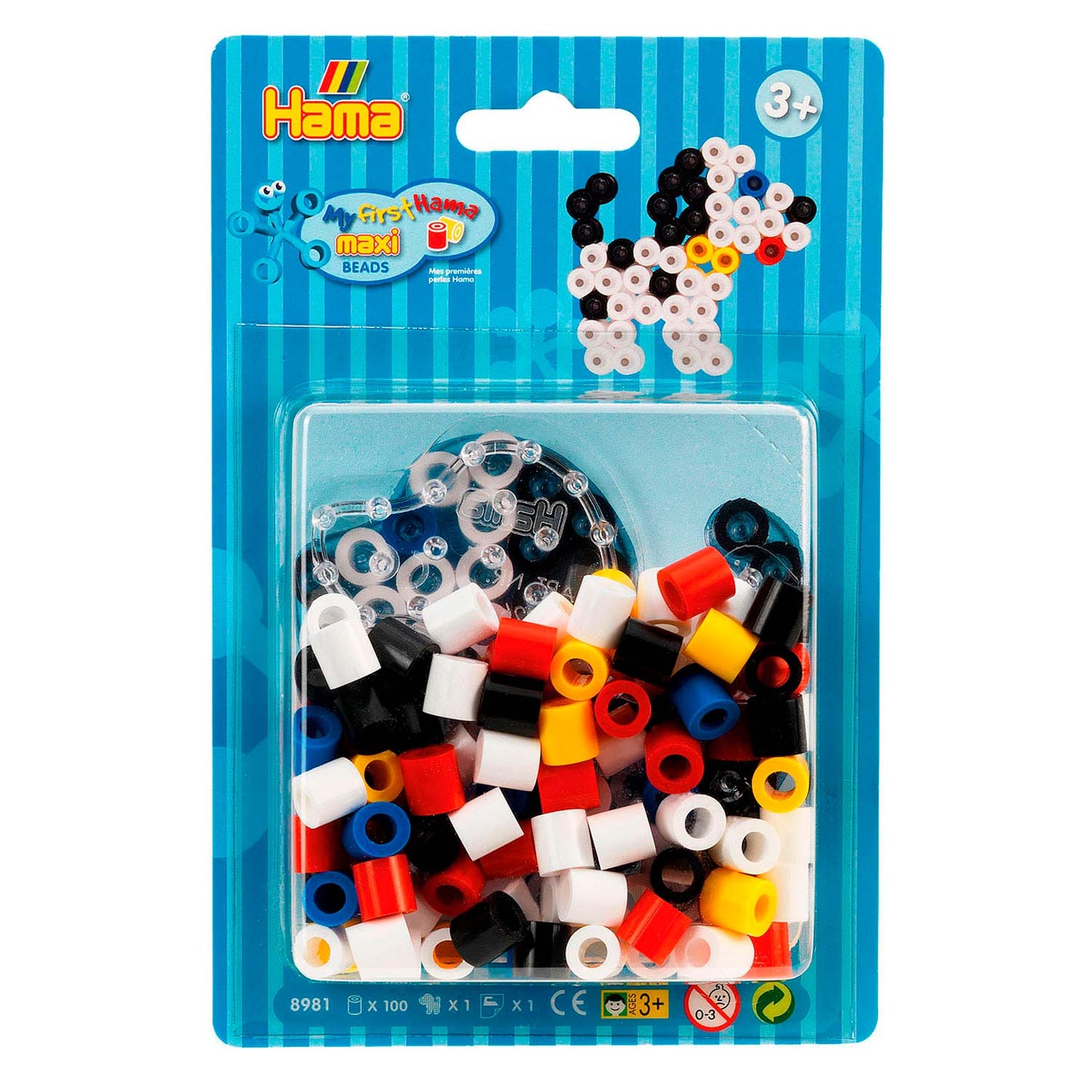 Hama String Bead Set Maxi Dog, 100 °.