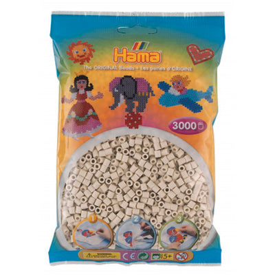 Hama String Beads Cloudy White (201-77), 3000.