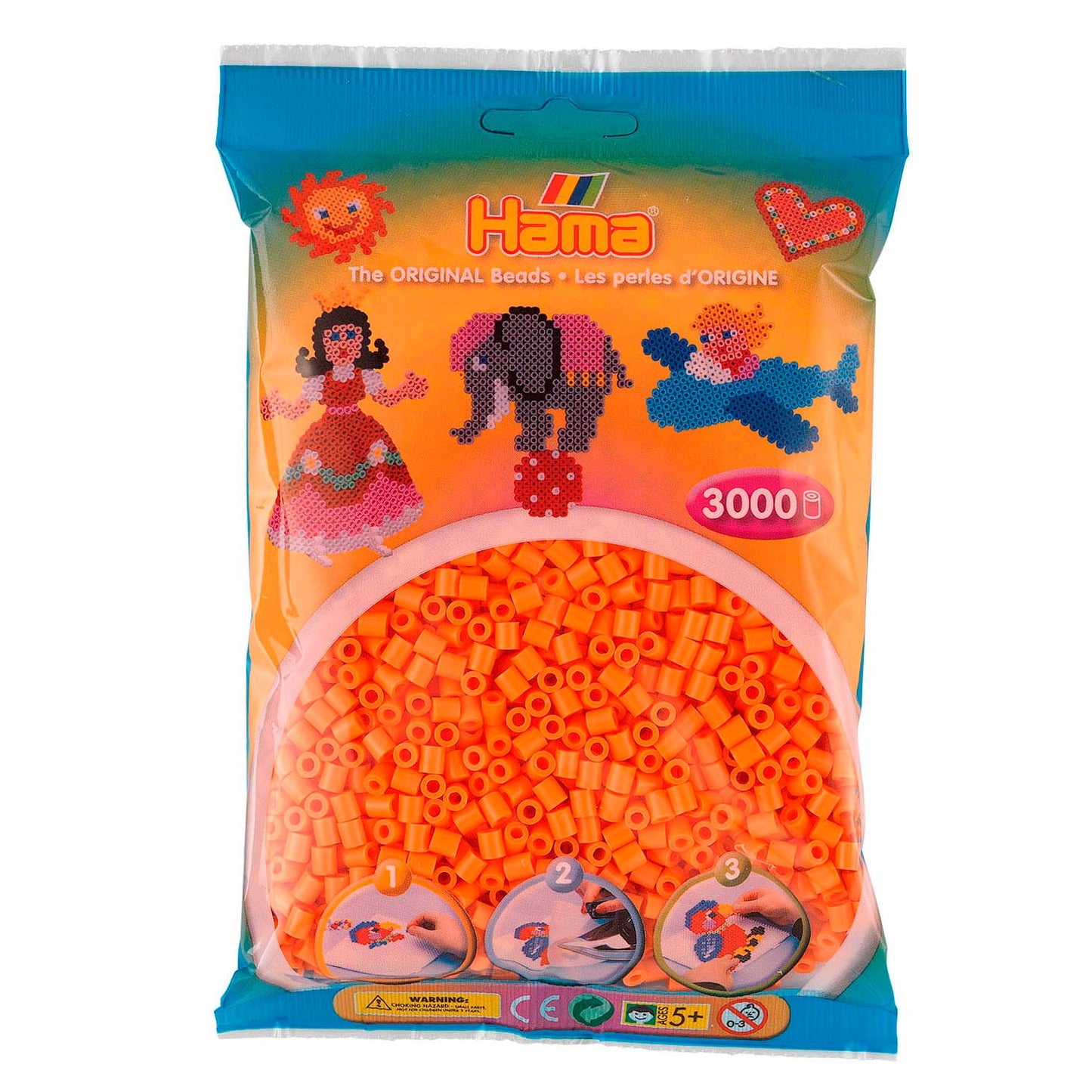 Hama Irrating Beads Albicot (201-79), 3000st.