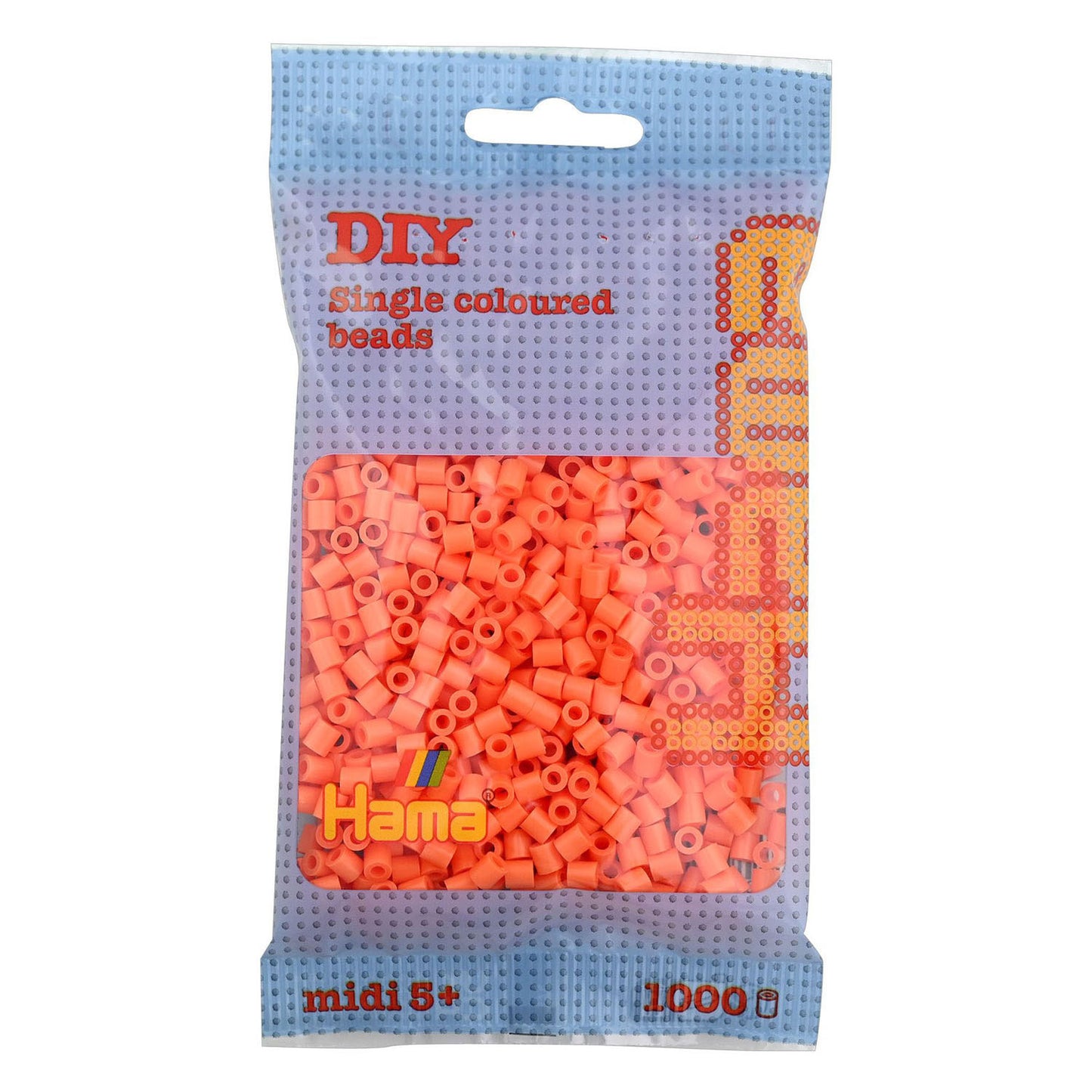 Hama String Beads Apricot (79), 1000.