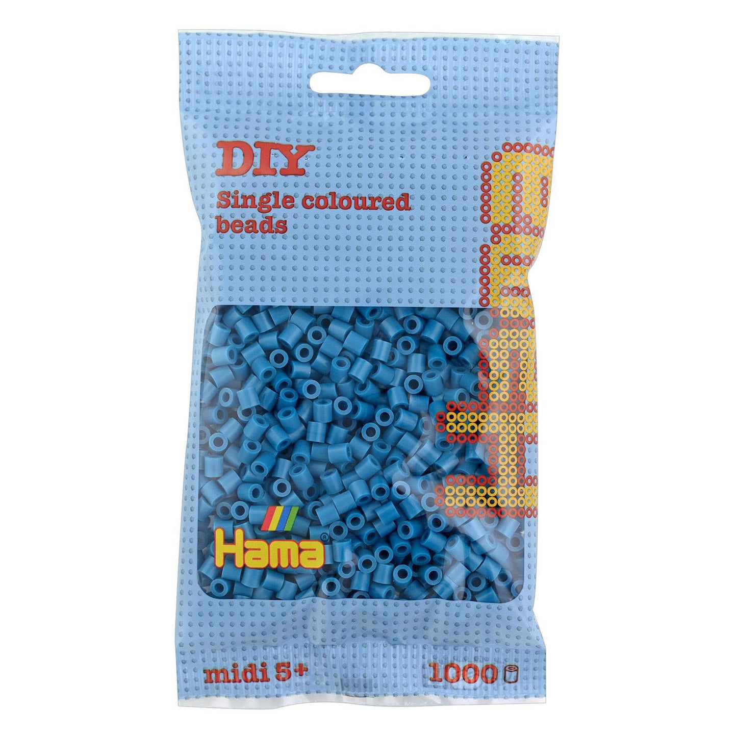 Hama Strijkkralen Petrol Blauw (83), 1000st.