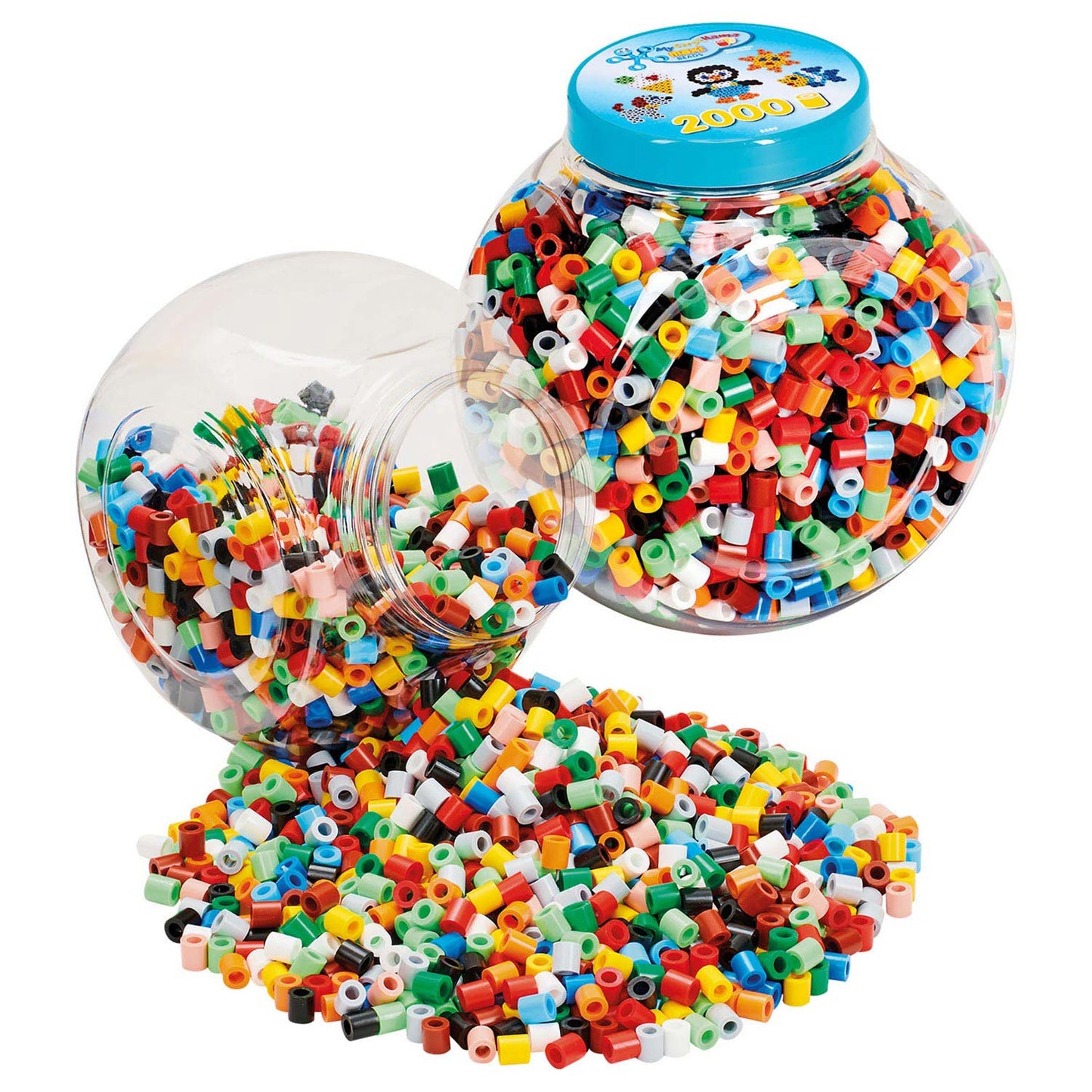 Hama String Bead impostata in Pot Maxi, 2000st.