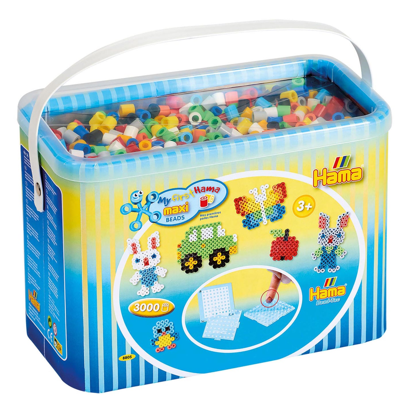 Set di stiratura Hama Bead-Tac, 3000st.