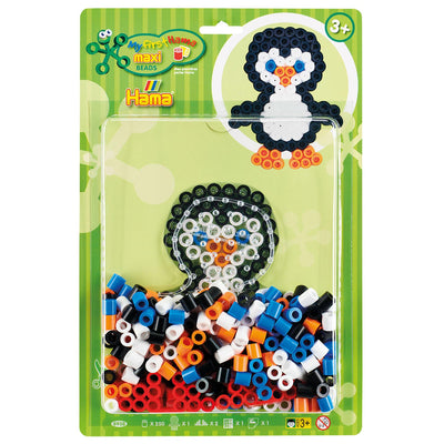 HAMA IRRONING BEAD SET MAXI PINGUIN, 250st.