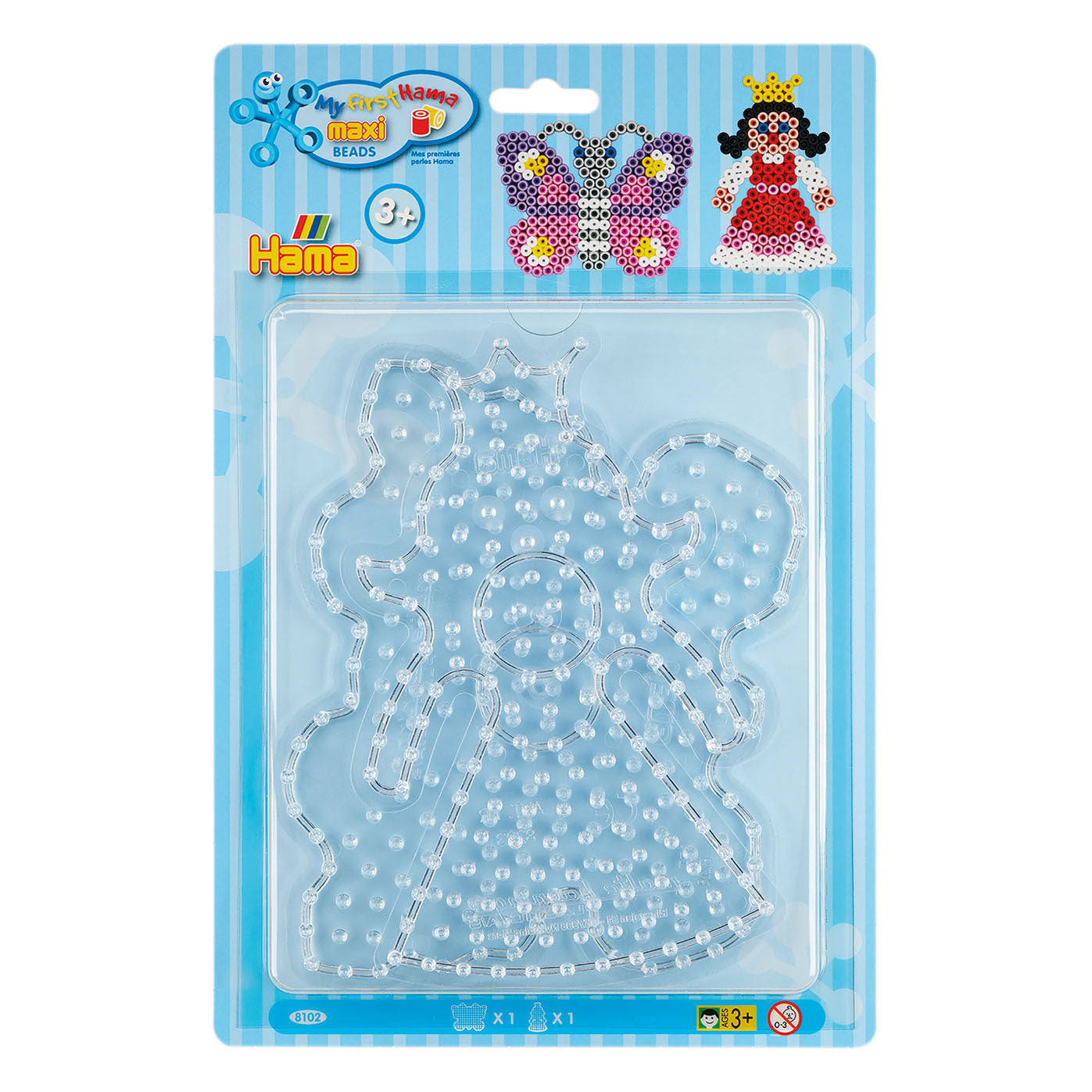 Hama Iron Bead Plates Maxi Butterfly y Princess