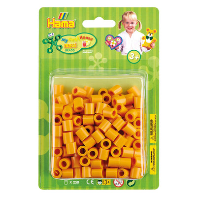 Hama strijkkralen maxi teddybeer bruin, 250st.