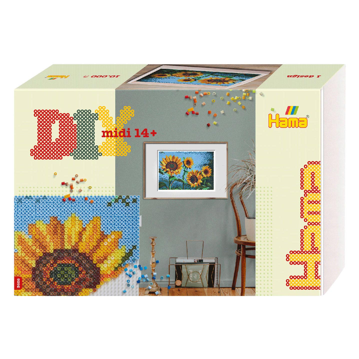 Hama DIY Art Zonnebloemen (10.000st.)