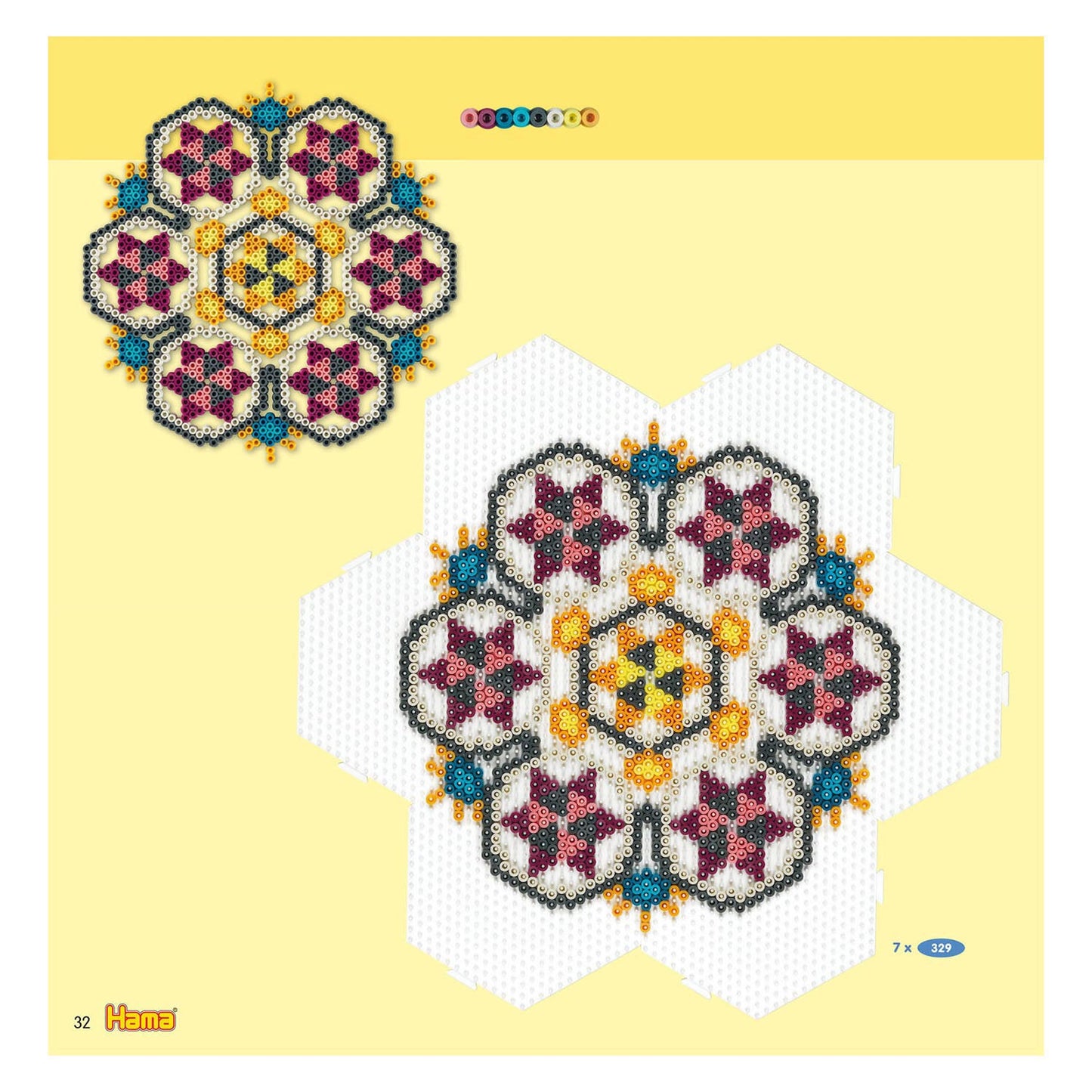 Hama Midi String Beads Inspiration opuscolo numero 18