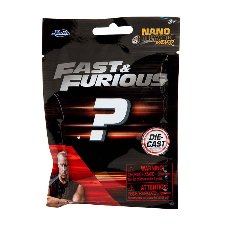 Jada Toys Jada Fast Furious Blind Pack Nano Cars Modello in Miniatura