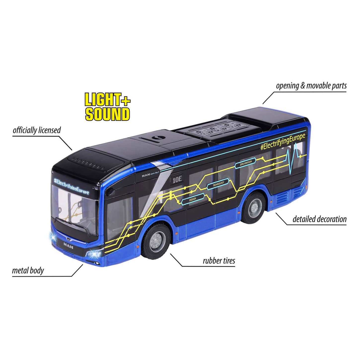 Simba majorette man lion's city 10 e bus