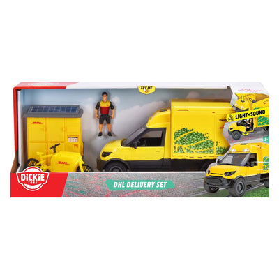 Juego de vehículos de paquete Dickie DHL