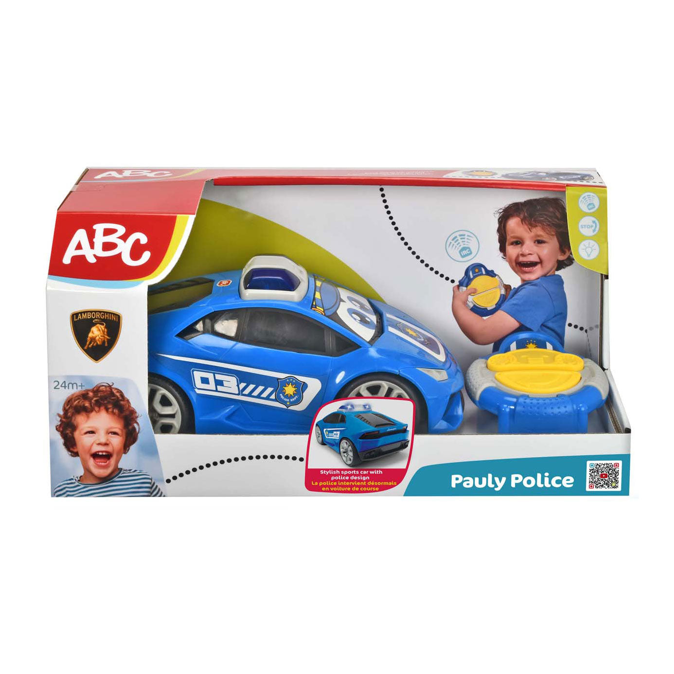 Dickie ABC macchina di controllo della polizia Pauly