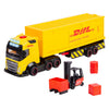 Dickie DHL set con camión y camión de carretillas elevadoras