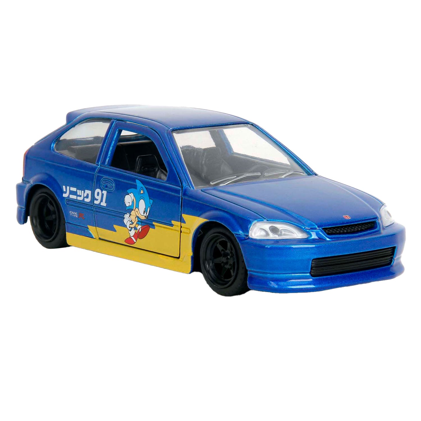 Jada sonic 1997 honda civic type-r 1:33