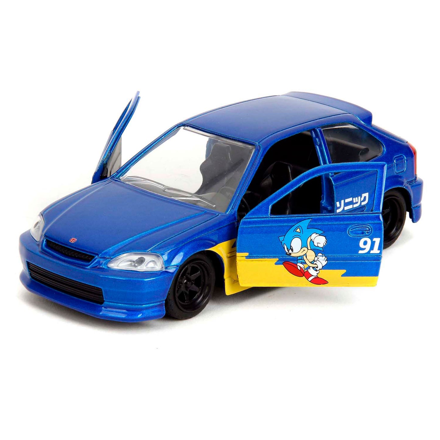 Jada sonic 1997 honda civic type-r 1:33