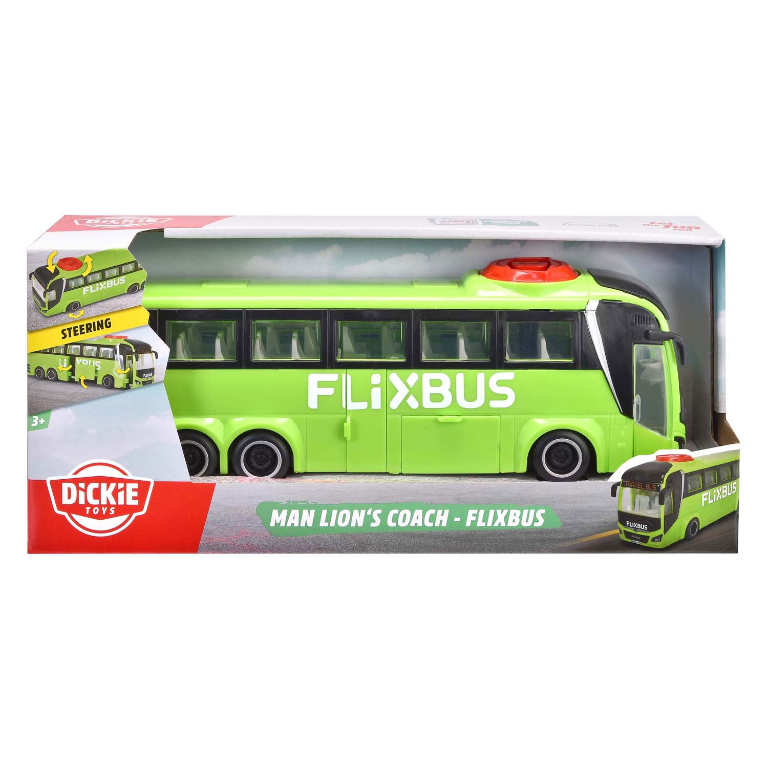 Dickie man el entrenador del león flixbus