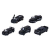 Majorette Black Edition Die-Cast Vehicles, 5dlg.