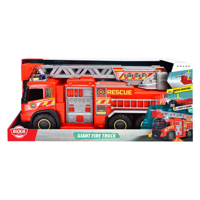 Dickie fire truck with light and sound effects