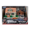 Jada toys jada fast furious nano dom's huis diorama met voertuigen