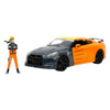 Jada juguetes jada naruto 2009 nissan gt-r 1:24