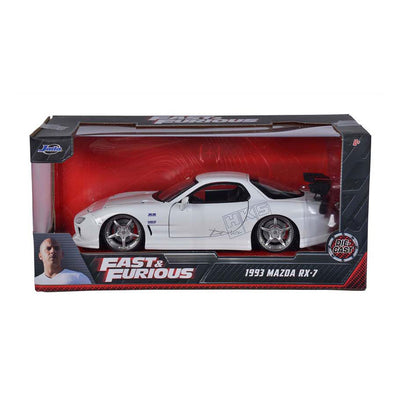 Jada giocattoli jada fast furious 1993 mazda rx-7 1:24