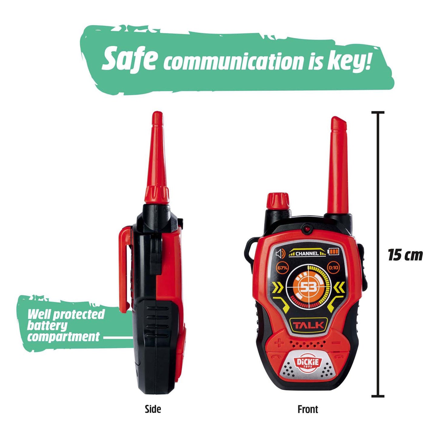 Dickie walkie talkie divertimento