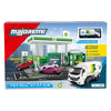 Stazione di servizio BP 38x25x10 cm comprese le petroliere