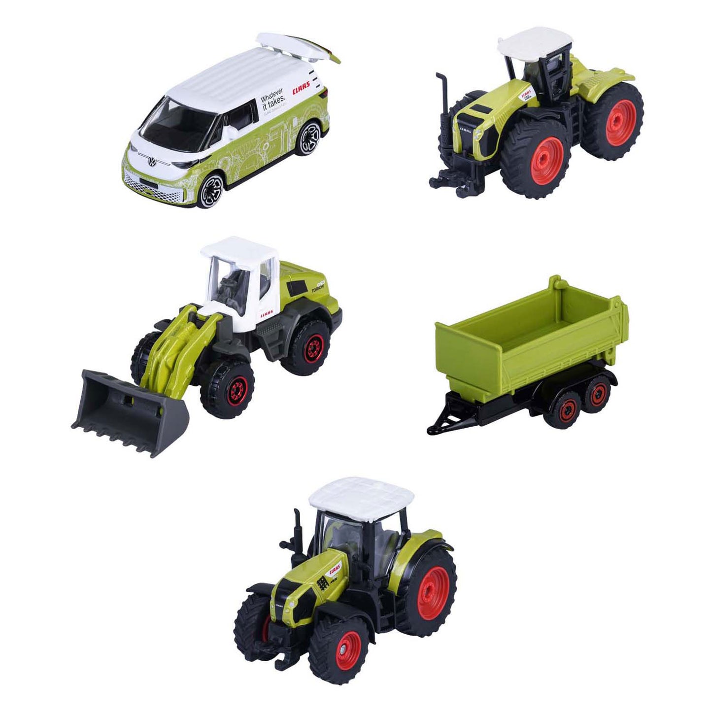 Fattoria Majorette Claas, 5 parti.