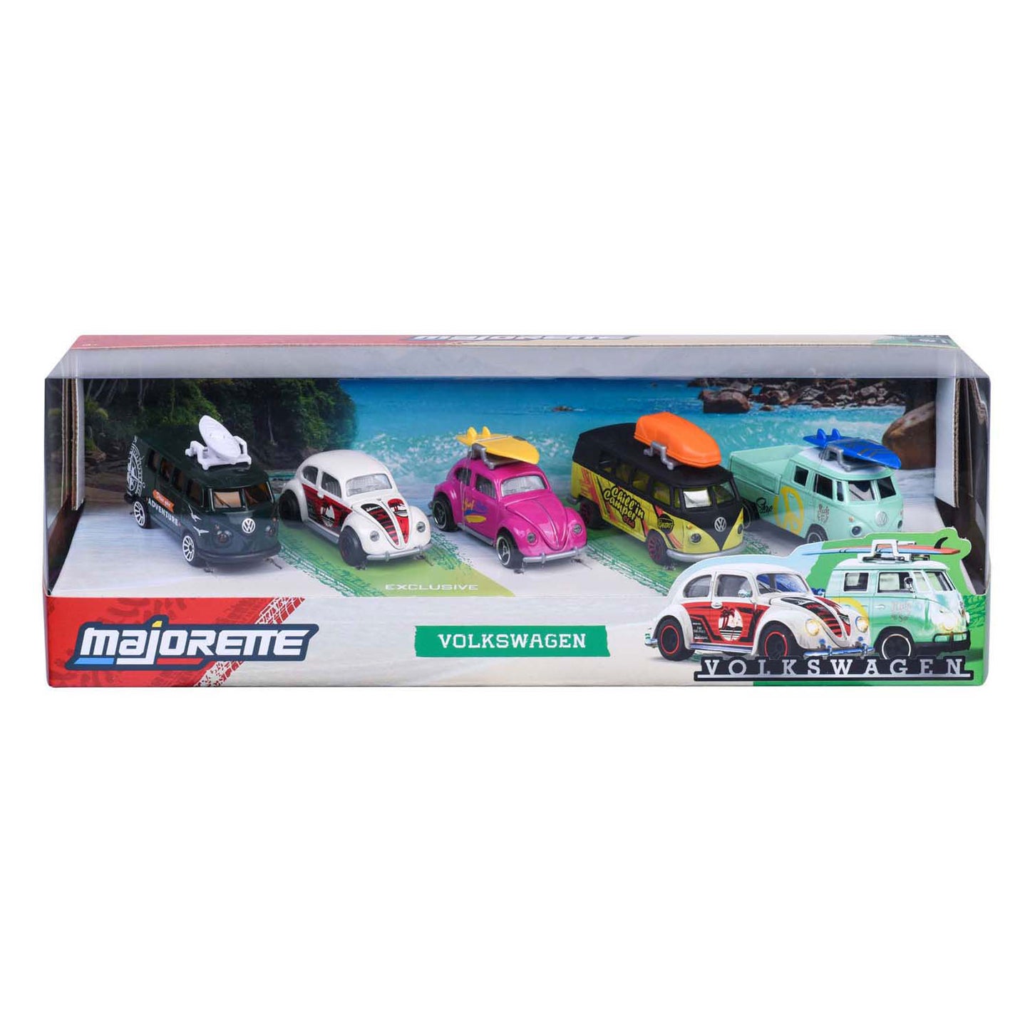 Majorette Volkswagen, 5 pz.