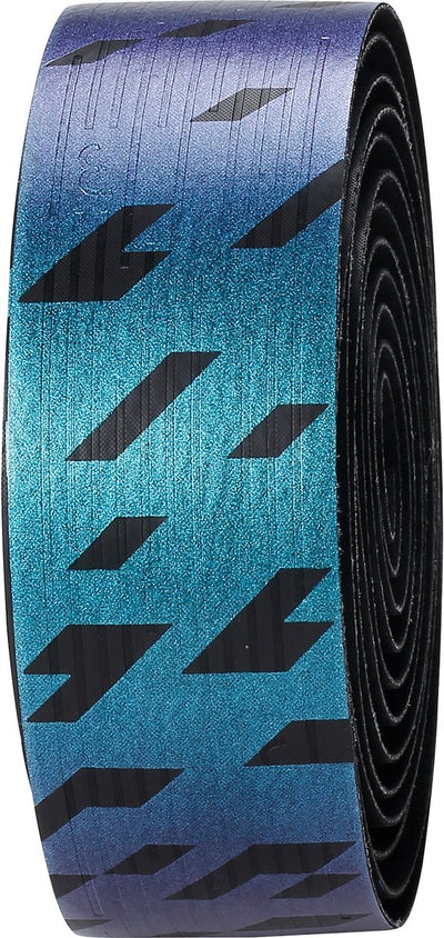 Bbb cycling nanoribbon gel handlebar tape - with gel support - anti-slip - including bar caps - black oil slick - bht-19