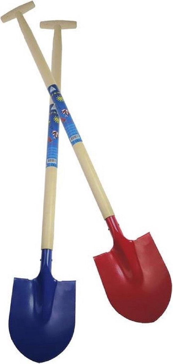 Twisk metalen schep met punt (1st.) - strandschep - 90 cm