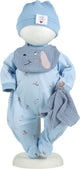 Set di vestiti per bambole Llorens azzurro per bambole da 40 cm a 42 cm